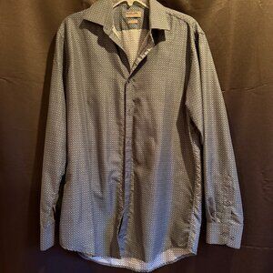 Men's Slim Fit Black Label by Ruffin Medium 15 - 15 1/2 34/35